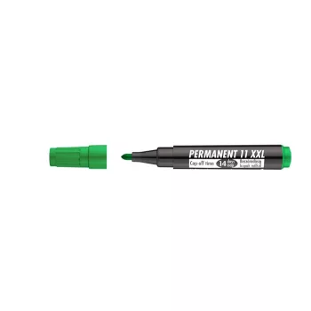   Alkoholos marker, 1-3 mm, kúpos, ICO "Permanent 11 XXL", zöld