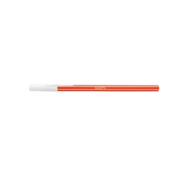   Golyóstoll, 0,7 mm, kupakos, ICO "Signetta", piros
