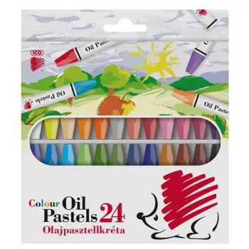   Olajpasztell kréta, ICO "Süni", 24 különböző szín