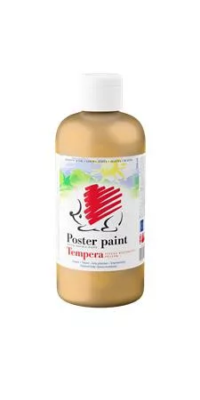 Tempera, 500 ml, ICO "Süni", arany