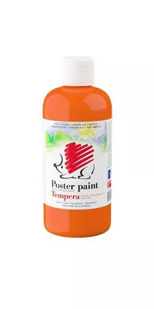 Tempera, 500ml, ICO "Süni", narancs