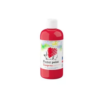 Tempera, 500 ml, ICO "Süni", piros