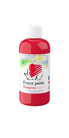 Tempera, 500 ml, ICO "Süni", piros