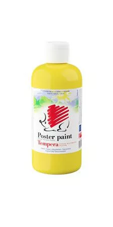 Tempera, 500 ml, ICO "Süni", sárga