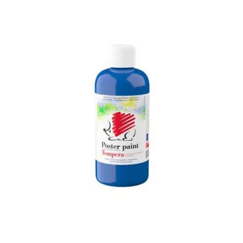 Tempera, 500 ml, ICO "Süni", sötétkék