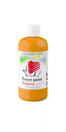 Tempera, 500 ml, ICO "Süni", világosbarna