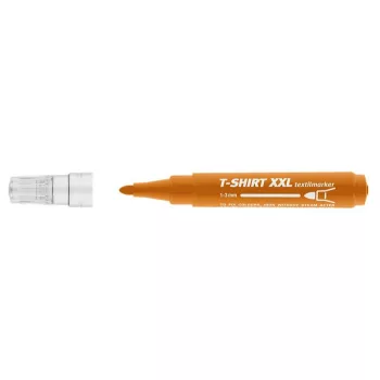   Textilmarker, 1-3 mm, kúpos, ICO "XXL T-Shirt", barna
