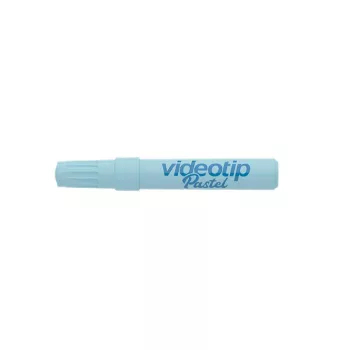   Szövegkiemelő, 1-4 mm, ICO "Videotip", pasztell kék