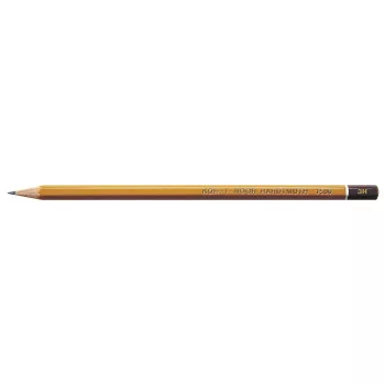 Grafitceruza, 3H, hatszögletű, KOH-I-NOOR "1500"