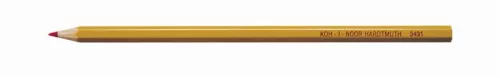 Színes ceruza, KOH-I-NOOR "3431", piros