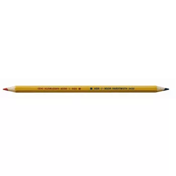   Postairón, hatszögletű, KOH-I-NOOR "3433", piros-kék