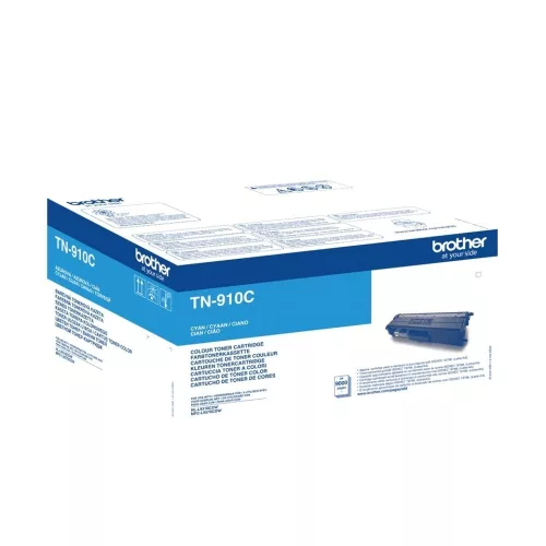 Brother TN-910C Cyan Eredeti Toner