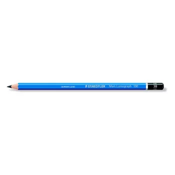   Grafitceruza, 3B, hatszögletű, STAEDTLER "Mars Lumograph 100"