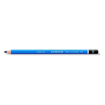   Grafitceruza, 6B, hatszögletű, STAEDTLER "Mars Lumograph 100"