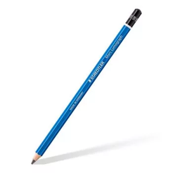  Grafitceruza, 9B, hatszögletű, STAEDTLER "Mars Lumograph 100"