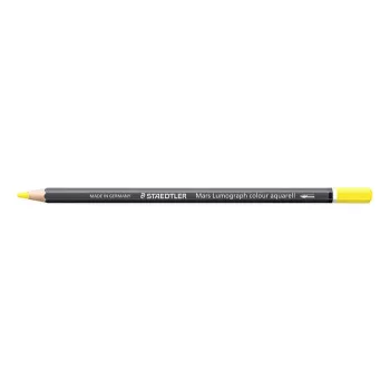   Akvarell színes ceruza, hatszögletű, STAEDTLER "Mars® Lumograph® 104", sárga
