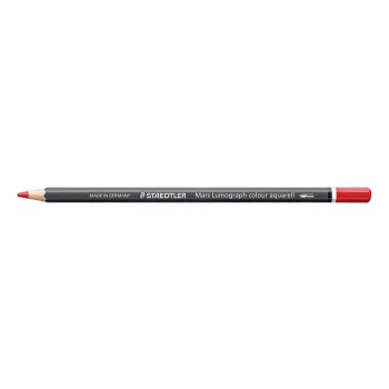   Akvarell színes ceruza, hatszögletű, STAEDTLER "Mars® Lumograph® 104", piros