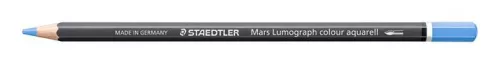 Akvarell színes ceruza, hatszögletű, STAEDTLER "Mars® Lumograph® 104", világos kék