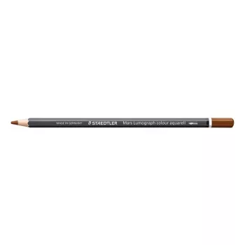   Akvarell színes ceruza, hatszögletű, STAEDTLER "Mars® Lumograph® 104", barna