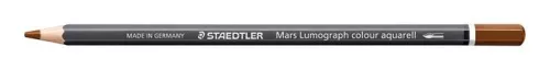 Akvarell színes ceruza, hatszögletű, STAEDTLER "Mars® Lumograph® 104", barna