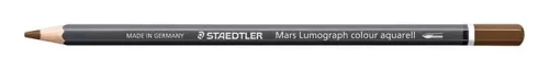Akvarell színes ceruza, hatszögletű, STAEDTLER "Mars® Lumograph® 104", sötétbarna