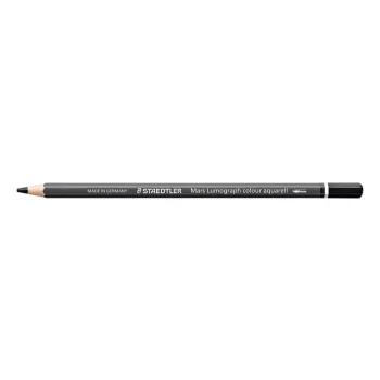   Akvarell színes ceruza, hatszögletű, STAEDTLER "Mars® Lumograph® 104", fekete