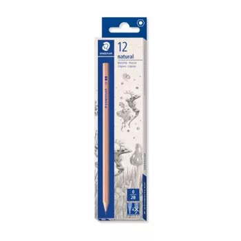   Grafitceruza, 2B, hatszögletű, STAEDTLER "Noris® natural 130 60N"