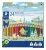 Színes ceruza készlet, háromszögletű, STAEDTLER "Noris Colour 187", 24 különböző szín