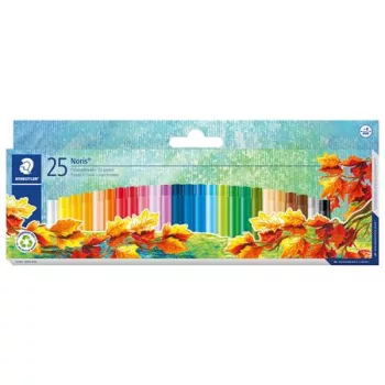   Olajpasztell kréta, STAEDTLER "Noris 241", 25 különböző szín