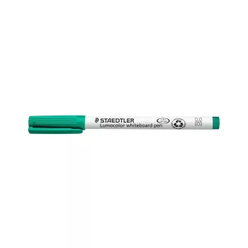   Táblamarker, 1 mm, M, kúpos, STAEDTLER "Lumocolor 301", zöld