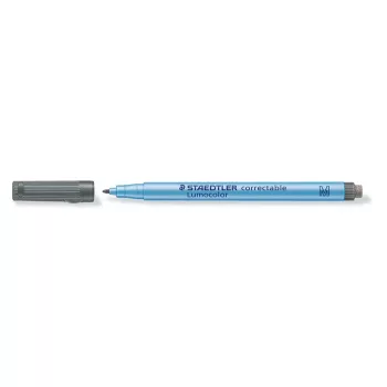   Alkoholmentes marker, OHP, 1 mm, STAEDTLER "Lumocolor® 305 M", fekete