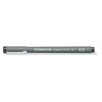   Tusfilc, 0,1 mm, STAEDTLER "Pigment Liner 308", fekete
