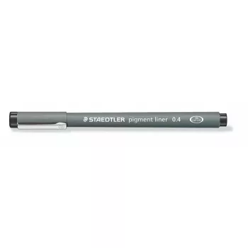   Tusfilc, 0,4 mm, STAEDTLER "Pigment Liner 308", fekete
