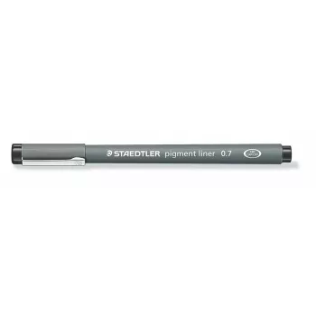   Tusfilc, 0,7 mm, STAEDTLER "Pigment Liner 308", fekete