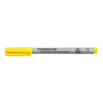   Alkoholmentes marker, OHP, 0,4 mm, STAEDTLER "Lumocolor® 311 S", sárga