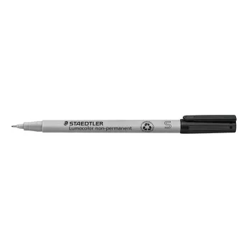   Alkoholmentes marker, OHP, 0,4 mm, STAEDTLER "Lumocolor® 311 S", fekete