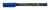 Alkoholos marker, OHP, 1-2,5 mm, STAEDTLER "Lumocolor® 314 B", kék