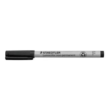   Alkoholmentes marker, OHP, 0,6 mm, STAEDTLER "Lumocolor® 316 F", fekete