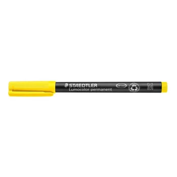   Alkoholos marker, OHP, 1 mm, STAEDTLER "Lumocolor® 317 M", sárga