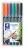Alkoholos marker készlet, OHP, 0,6 mm, STAEDTLER "Lumocolor® 318 F", 6 különböző szín