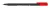 Tűfilc, 0,3 mm, STAEDTLER "Triplus 334", piros