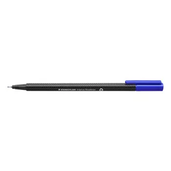 Tűfilc, 0,3 mm, STAEDTLER "Triplus 334", kék