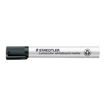   Táblamarker, 2 mm, kúpos, STAEDTLER "Lumocolor® 351", fekete