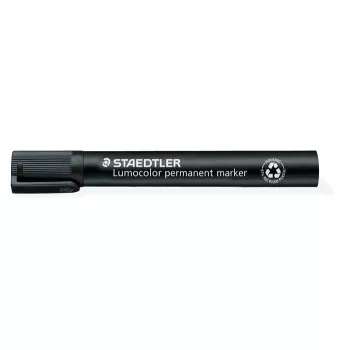   Alkoholos marker, 2 mm, kúpos, STAEDTLER "Lumocolor® 352", fekete