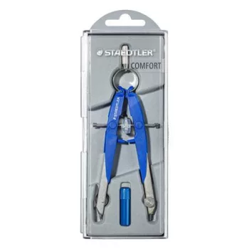   Körző készlet, precíziós, 2 darabos, STAEDTLER "Mars Comfort 556"
