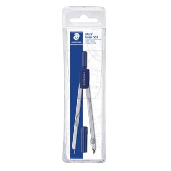   Körző készlet, 2 darabos, STAEDTLER "Mars Basic 559"
