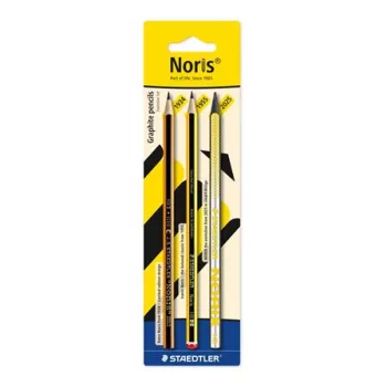   Grafitceruza készlet, HB, STAEDTLER "Noris® evolution set", 3 darab