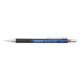   Nyomósirón, 0,5 mm, STAEDTLER "Mars micro 775", kék