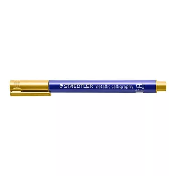   Kalligrafikus marker, STAEDTLER "8325", metál arany
