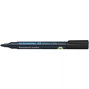   Alkoholos marker, 1-3 mm, kúpos, SCHNEIDER "Maxx 130", fekete